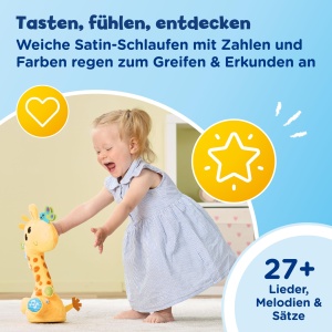 Jucarie interactiva VTech Baby Tanz-mit-mir-Giraffe, pentru 12-36 luni - Img 4