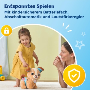 Jucarie interactiva VTech Krabbel-mit-mir-Hundchen pentru bebelusi 9-36 luni - Img 5