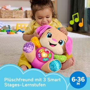 Jucarie muzicala din plus Fisher-Price Hundefreundin, 5 butoane, 80 melodii - Img 2