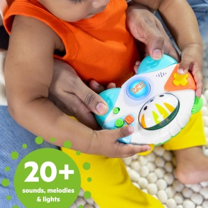 Jucarie pentru bebe Bright Starts Gamer Buddy, cu sunete si lumini, design tigru - Img 4