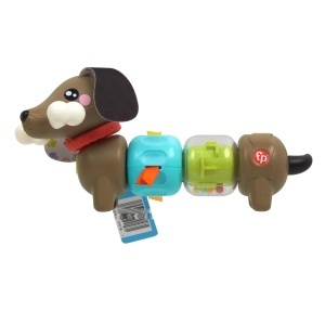 Jucarie pentru bebelusi Fisher-Price FP Pets Activitate Caine cu sunete si culori vii - Img 5
