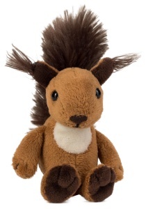 Jucarie Plush Magnetica Schaffer Luzy, 12x6x8 cm, Maro - Img 4