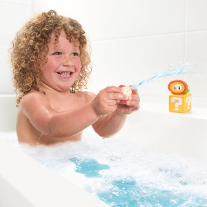 Jucarii de Baie My Mario - Set Spritzfiguri Super Pilz si Feuerblume pentru copii - Img 5
