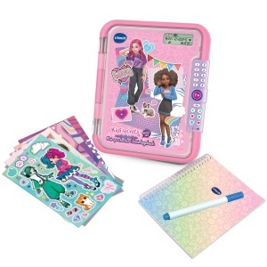 Jurnal electronic VTech KidiSecrets Magic Voice 365 - 365 inregistrari, 4 jocuri, personalizare