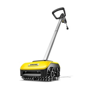 Karcher Patio Cleaner PCL 6, presiune: max. 10 bari, debit de apa: max. 180 l/h, latime de lucru: 300 mm, viteza periei 600-800 rpm, pentru placi din lemn, plastic compozit si piatra cu pori fini - Img 1