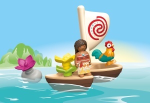 Katamaran PLAYMOBIL JUNIOR Vaiana, din plastic biobazat, pentru copii de la 1 an - Img 3