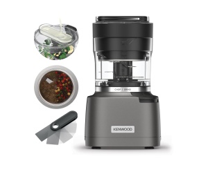 Kenwood Duo Prep CHP80000SI Argintiu 2-in-1 800W Lama Quadblade - Img 1