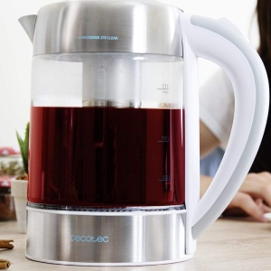 Kettle electric Cecotec ThermoSense, 1.7L, 2200W, borosilikat - Img 2