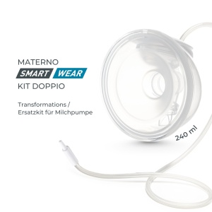 Kit de conversie pentru pompa de san Materno Smart Wear 1287W, dublu, cu accesorii variate - Img 2