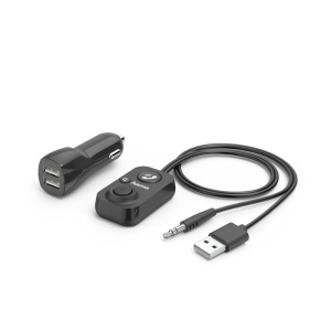 Kit Freisprecher Auto Hama, Bluetooth 5.1, USB, Aux-In, Negru
