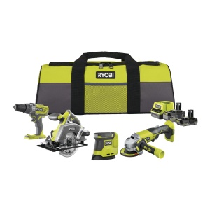 Kit unelte RYOBI 18V ONE RCK184O-242SZL cu acumulatori si incarcator