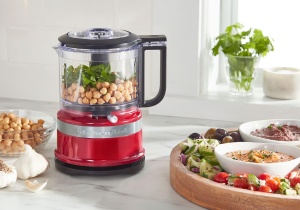 KitchenAid 5KFC35616 EER Mini robot de bucatarie excelent pentru tocare pregatirea sosurilor si sosurilor rosu imperiu - Img 5