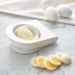 KitchenAid Eierschneider 11 cm Alb Instrument de feliere cu fire de otel - Img 3