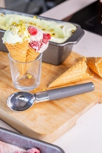 KitchenAid Eisportionierer Anthrazit Maner SoftGrip Servire Inghetata - Img 2
