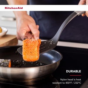 KitchenAid Softgrip Turner cu fanta - Antracit - Img 4