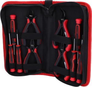 KS Tools 500.7220 Set de scule pentru mecanica de precizie, 10 buc