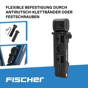 Lacat pliabil FISCHER PROTEC FK85, 85cm, otel special, 2 chei - Img 5