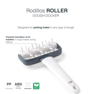 Lacor 68802 Rola perforatoare pentru aluat BPA-free maner ergonomic 12x195 cm - Img 3