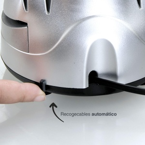 Lacor 69141 Ascutitor Electric pentru Cutite si Foarfeci 60W Compact Argintiu - Img 5