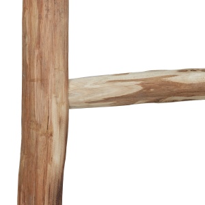 Lada decorativa din lemn Relaxdays, 116 cm, 4 trepte, culoare castan - Img 6