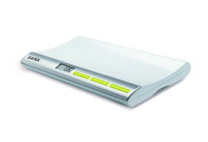LAICA Cantar electronic pentru bebelusi, cu blocare a greutatii, capacitate 20 g - 20 kg, argintiu