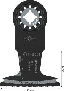 Lama de taiere Bosch AII 65 APC pentru lemn moale, 65 x 40 mm - Img 3