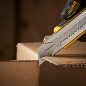 Lama de taiere Stanley 25mm, 20 bucati, din otel carbon, pentru cutter - Img 9