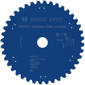Lama pentru feronerie Bosch EXPERT din otel inoxidabil, 160 mm, pentru taiere precisa