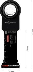 Lama pentru taiere Bosch EXPERT PAIZ 32 AIT MetalMax, 32 x 70 mm, pentru metal - Img 3
