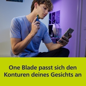 Lame Philips OneBlade First Shave QP22550 Set 2 Buc Compatibile cu Modelele OneBlade si OneBlade Pro Pentru Piele Sensibila - Img 5