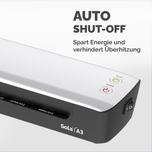 Laminator Fellowes Sola A3 Anti-blocare 125 Microni Functie Oprire Automata - Img 5