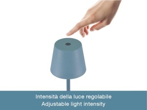 Lampa de birou Beper P207ILI200, LED reincarcabila, IP44, 12 ore autonomie - Img 5