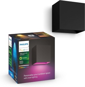 Lampa de exterior Philips Hue Resonate, dimmabila, 16 milioane culori, design elegant