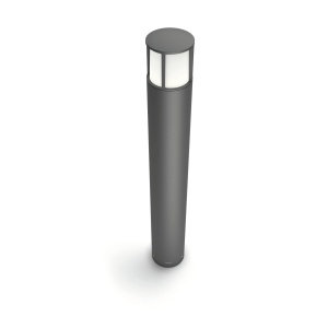 Lampa de exterior Philips Stock LED 55W IP44 lumina calda 2700K gri antracit - Img 5