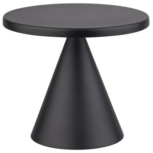 Lampa de masa APS 17101 CONE MINI, 11.5 cm, neagra, cu acumulator si telecomanda