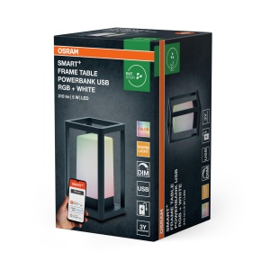 Lampa de masa OSRAM SMART RGB si alb cald, 5200mAh, WiFi, IP44 - Img 2