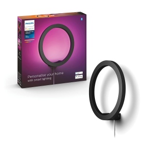 Lampa de perete Philips Hue Sana, neagra, dimabila, 16 milioane de culori - Img 5