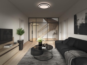 Lampa de tavan LEDVANCE ORBIS BERLIN, 490mm, 36W, 4700lm, neagra - Img 2