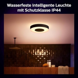 Lampa de tavan Philips Hue Xamento, negru, 16 milioane de culori, dimabila - Img 10
