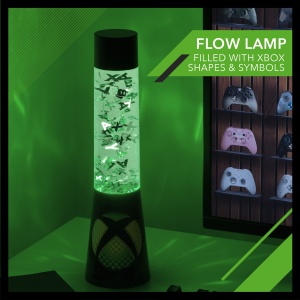 Lampa decorativa XBOX Flow cu simboluri controller USBbaterii 33 cm - Img 4