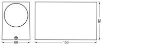 Lampa Exterioara Osram ENDURA Classic Square, GU10, Negru, IP44 - Img 3