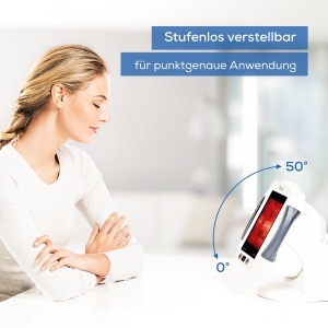 Lampa infrarosu Beurer IL 50 300W Timer 15 min Alb - Img 5