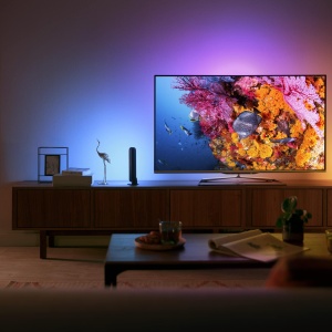 Lampa inteligenta Philips Hue Play Lightbar, 490 lm, dimmabila, 16 milioane de culori, negru - Img 2