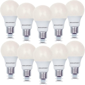 Lampa LED Blaupunkt E27 A60 - 6W, 570 Lumen, Alb Cald 2700K