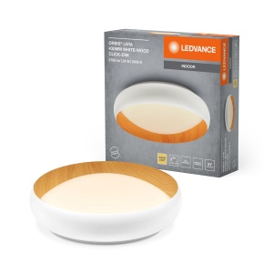 Lampa LED cu plafon LEDVANCE ORBIS Livia, 24W, 1200lm, alblemn