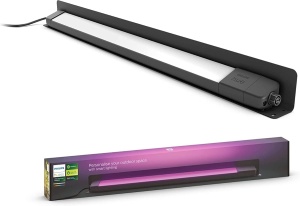 Lampa LED de Exterior Philips Hue Amarant, 1420 lm, Dimmabila, Neagra