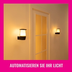 Lampa LED de Exterior WiZ Tunable White si Color Elpas, 650 lm, 8.5 W, Neagra - Img 6