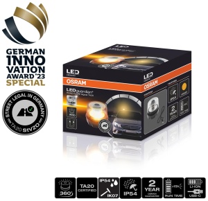 Lampa LED de semnalizare OSRAM LEDguardian ROAD FLARE TA20, 2000K, reincarcabila, portabila - Img 2
