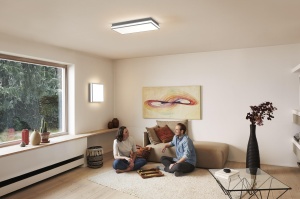 Lampa LED Deckenleuchte LEDVANCE ORBIS MAGNET SMART Wi-Fi 42W, 3000-6500K, Neagra - Img 9
