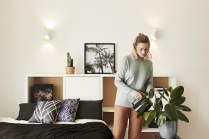Lampa LED decorativa LEDVANCE ORBIS CYLINDRO SMART, 12W, 3000-6500K, negrucupru - Img 2